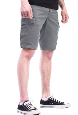 Tempest - Scout cargo shorts with side pockets, light gray, XS