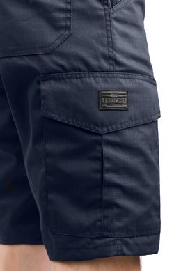 Tempest - Scout cargo shorts with side pockets, blue rip-stop, XS