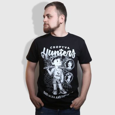 Gank - Cropyva Hunter, t-shirt, Black, S
