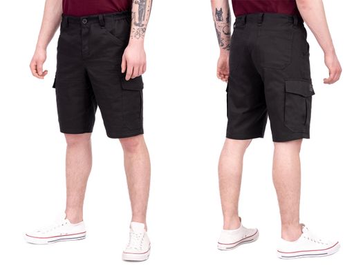 Tempest - Scout 2019 cargo shorts with side pockets, black