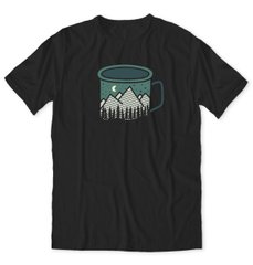 Cup, t-shirt, Black, XS