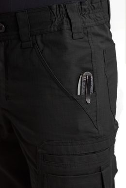 Tempest - Explorer M1 Spodnie roboczy bojówki w stylu militarnym z bocznymi kieszeniami, szary, ripstop M1_black_rs фото