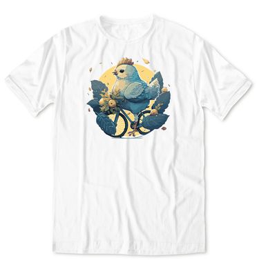 Kurczak na rowerze, koszulka kurka_1 фото