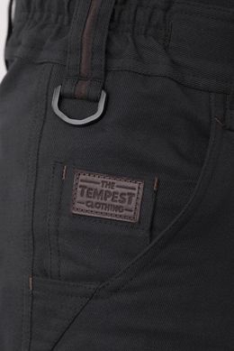 Tempest - Explorer M1 work military multi-pocket cargo pants, black, Black, XS