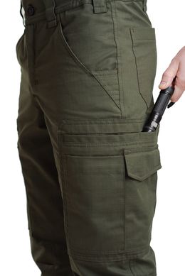 Tempest - Explorer M1 Spodnie roboczy bojówki w stylu militarnym z bocznymi kieszeniami, oliwa, ripstop M1_olive_rs фото