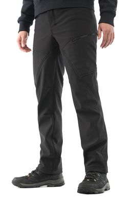Tempest - Winterfrost, winter cold weather pants, softshell, black, Black, XS