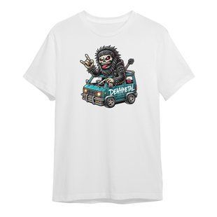 Ride'n'Rock, t-shirt, White, XS