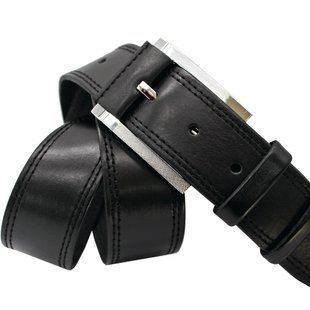 Czarny sk&oacute;rzany pasek 45 mm (01450300) 01450300 фото