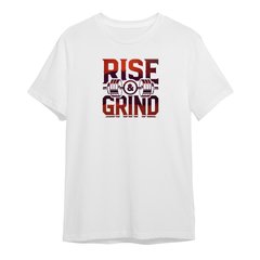 Rise and Grind, t-shirt, white, White, XS