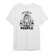 Not a fan of people, t-shirt, white, White, XS