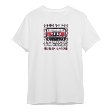 Ukrainian Disco, t-shirt, White, XS