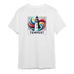 Tempest 2, t-shirt, white, White, XS