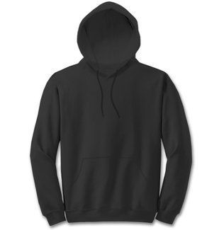 Demi-sezonowa bluza z kapturem unisex (czarny/biały/niebieski/czerwony/szary) hoodie_base фото