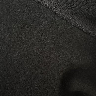 Sweatshirt unisex, fleece (black), Black, XS