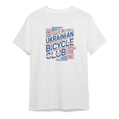 Ukrainian Bicycle club, koszulka biały ukrbicycleclub_white фото