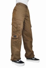 Tempest Women's Oversized Cargo Pants With Side Pockets - W1, coyote, Coyote, S-M