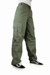 Женские штаны оверсайз с боковыми карманами карго Tempest - W1, олива W1_olive