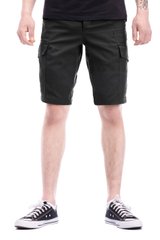 Tempest - Scout cargo shorts with side pockets, black, Black, XS