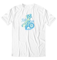 Ride Bike, t-shirt, White, XS